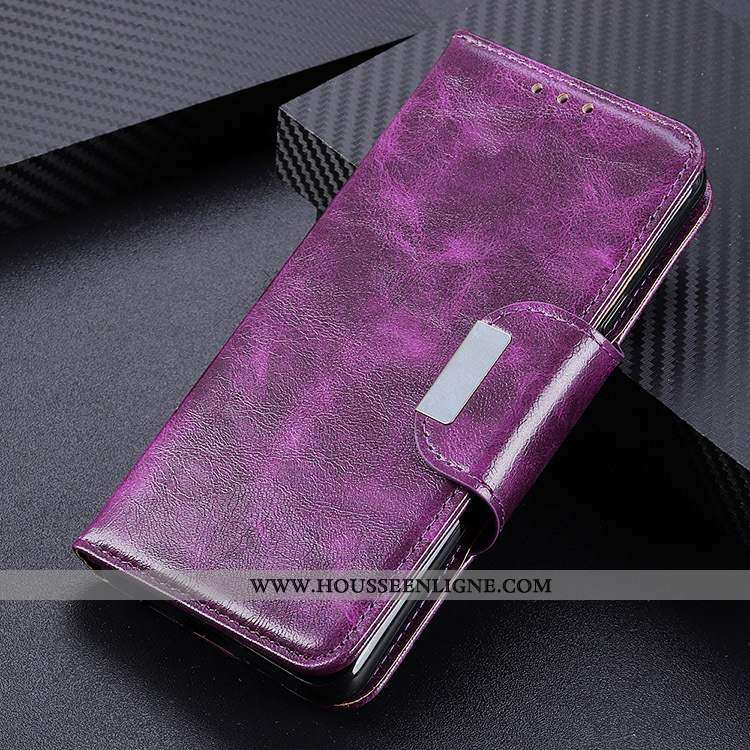 Housse Lg Q Stylus Modèle Fleurie Nouveau Téléphone Portable Étui Coque Violet