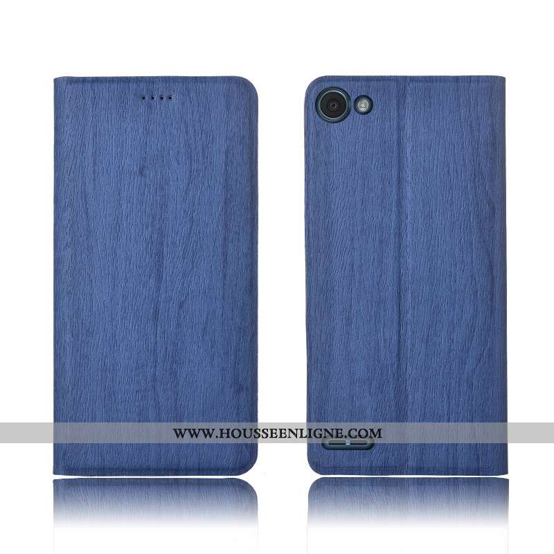 Housse Lg Q6 Protection Cuir Silicone Tout Compris Étui Incassable Coque Bleu