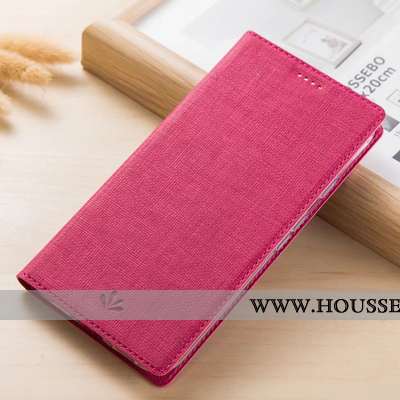 Housse Lg Q7 Cuir Modèle Fleurie Protection Tissu Carte Incassable Rose