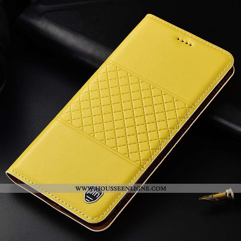 Housse Lg Q7 Modèle Fleurie Protection Téléphone Portable Incassable Jaune Mesh