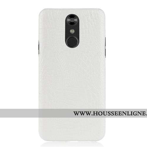 Housse Lg Q7 Vintage Modèle Fleurie Difficile Business Crocodile Téléphone Portable Noir