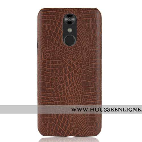 Housse Lg Q7 Vintage Modèle Fleurie Difficile Business Crocodile Téléphone Portable Noir