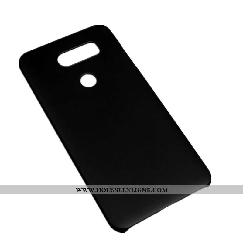 Housse Lg V30 Protection Téléphone Portable Résistant À L'usure Noir Simple Coque Étui