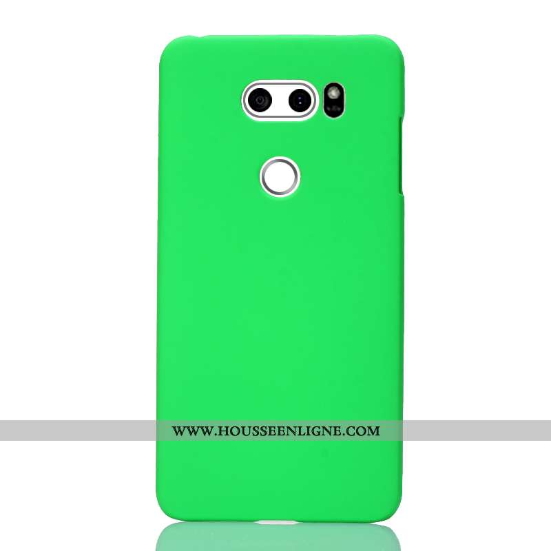 Housse Lg V30 Protection Téléphone Portable Résistant À L'usure Noir Simple Coque Étui