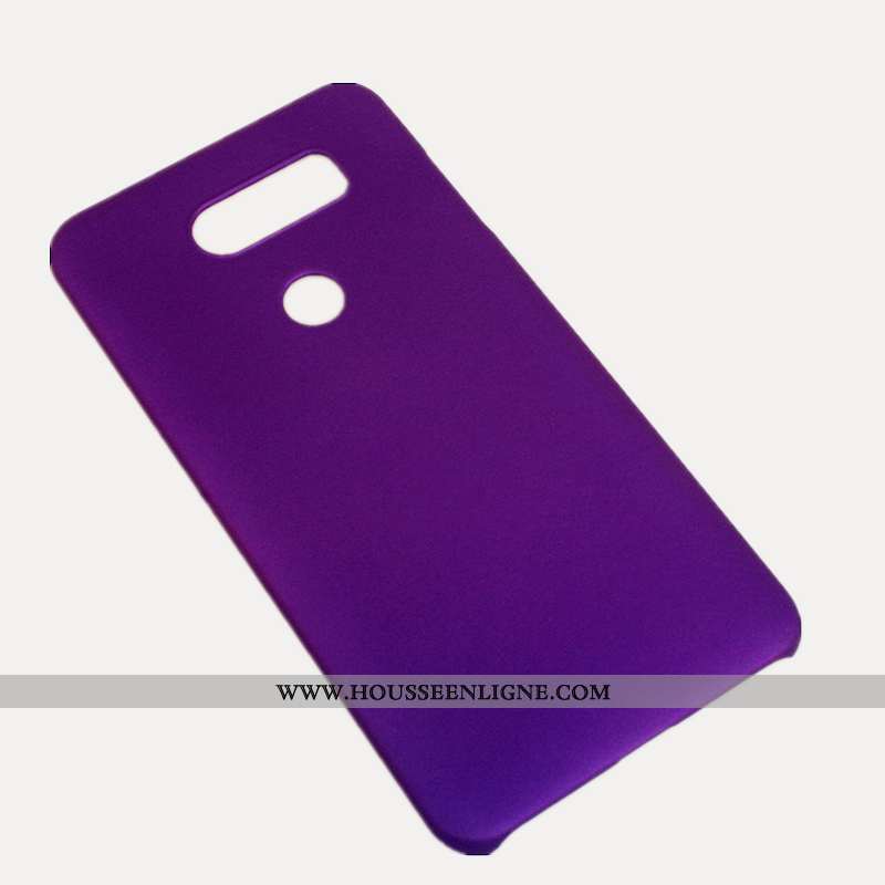 Housse Lg V30 Protection Téléphone Portable Résistant À L'usure Noir Simple Coque Étui
