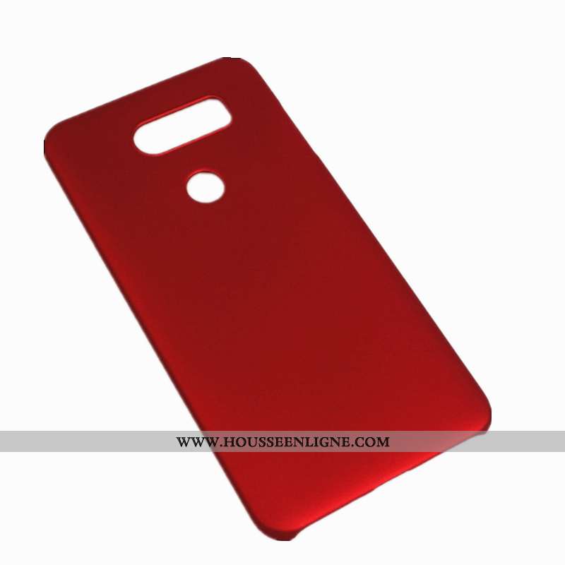 Housse Lg V30 Protection Téléphone Portable Résistant À L'usure Noir Simple Coque Étui
