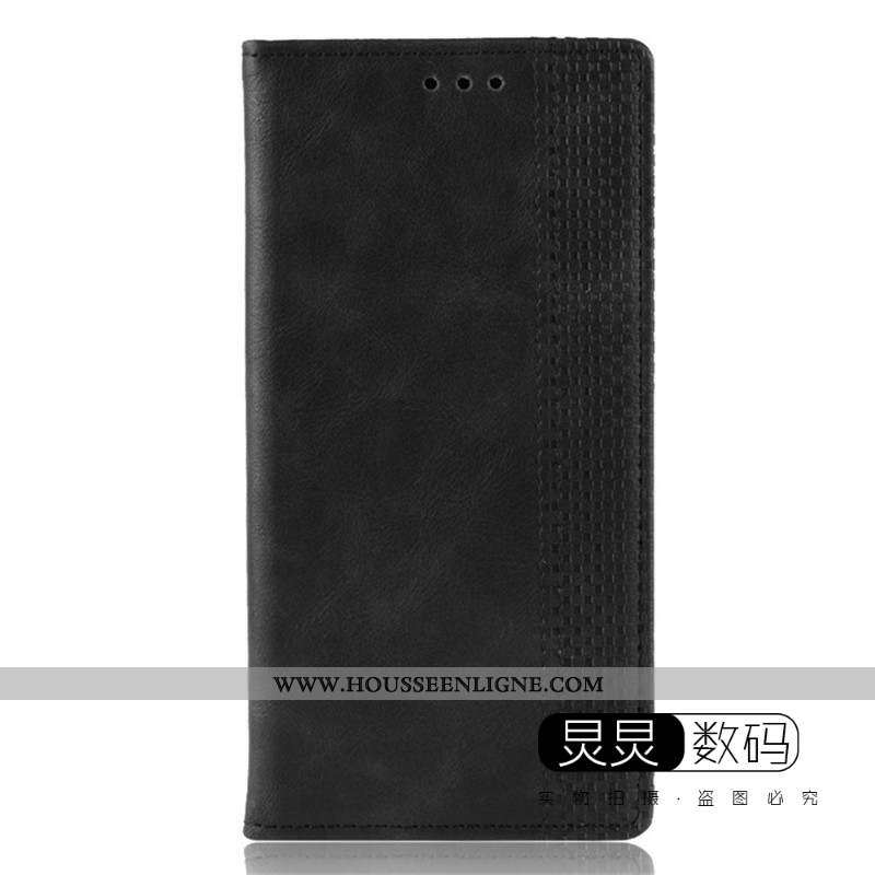 Housse Moto G Pro Cuir Protection Magnétisme Une Agrafe Téléphone Portable Étui Coque Marron