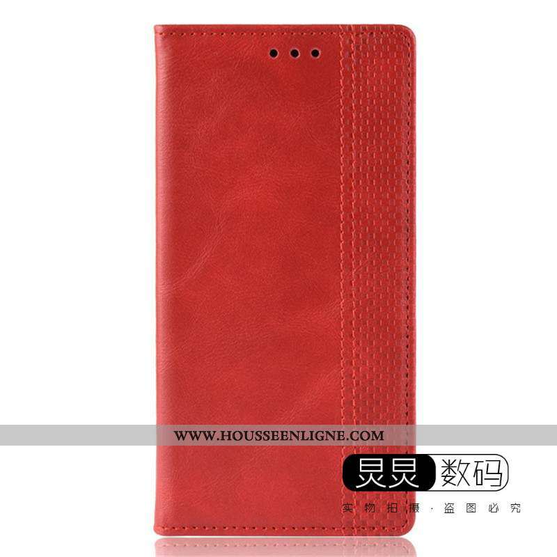 Housse Moto G Pro Cuir Protection Magnétisme Une Agrafe Téléphone Portable Étui Coque Marron