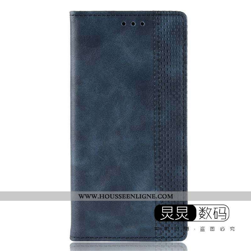 Housse Moto G Pro Cuir Protection Magnétisme Une Agrafe Téléphone Portable Étui Coque Marron