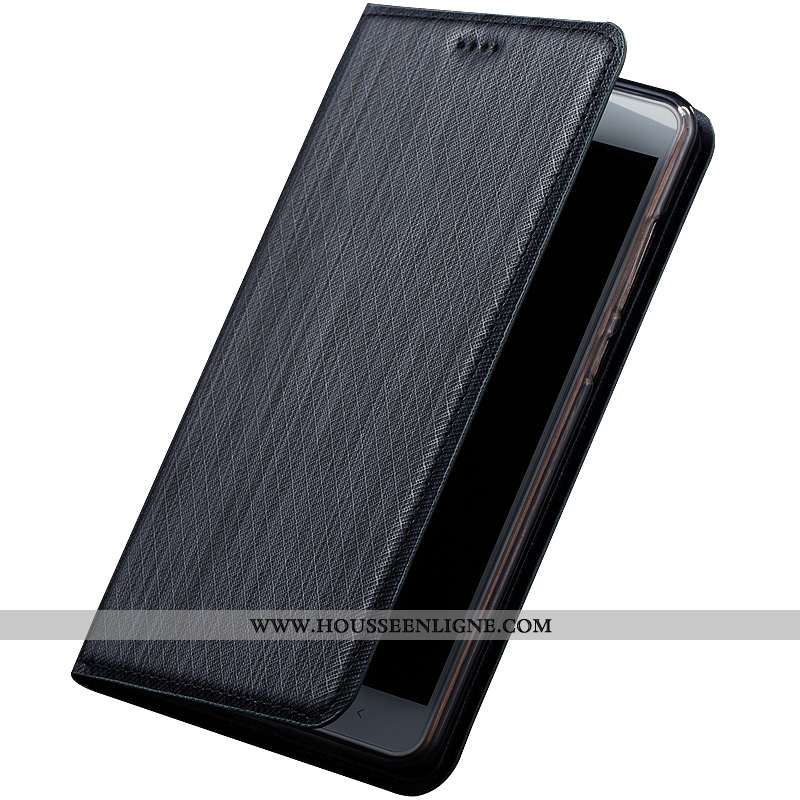 Housse Moto G7 Play Protection Cuir Modèle Fleurie Téléphone Portable Coque Tout Compris Noir
