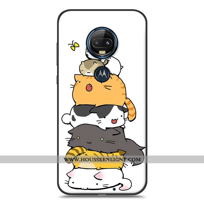 Housse Moto G7 Plus Personnalité Créatif Silicone Fluide Doux Téléphone Portable Charmant Tendance R