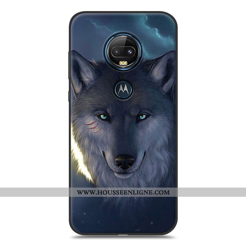 Housse Moto G7 Plus Personnalité Créatif Silicone Fluide Doux Téléphone Portable Charmant Tendance R