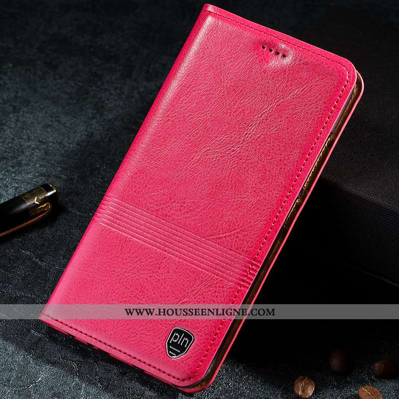 Housse Moto G7 Power Cuir Modèle Fleurie Protection Coque Incassable Tout Compris Étui Marron