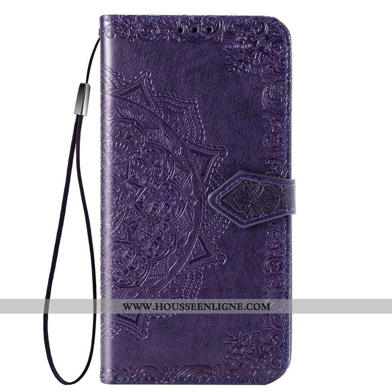 Housse Moto G7 Power Fluide Doux Silicone Bleu Incassable Personnalité Clamshell Protection
