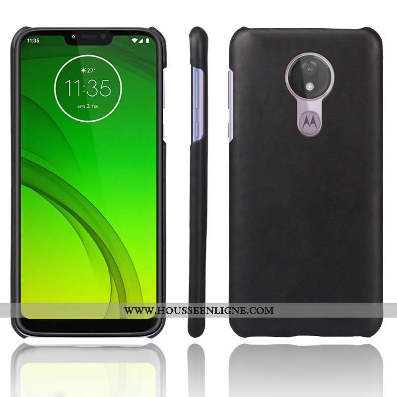 Housse Moto G7 Power Ultra Légère Incassable Coque Simple Gris Étui