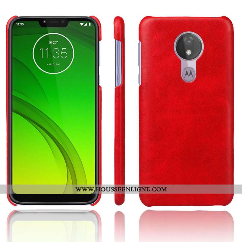 Housse Moto G7 Power Ultra Légère Incassable Coque Simple Gris Étui