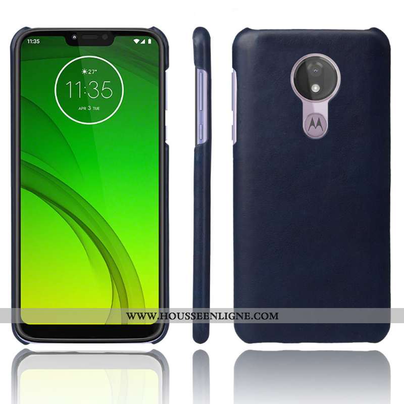 Housse Moto G7 Power Ultra Légère Incassable Coque Simple Gris Étui