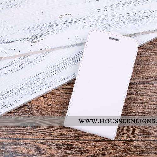 Housse Moto G8 Plus Cuir Protection Clamshell Coque Étui Rouge 2020