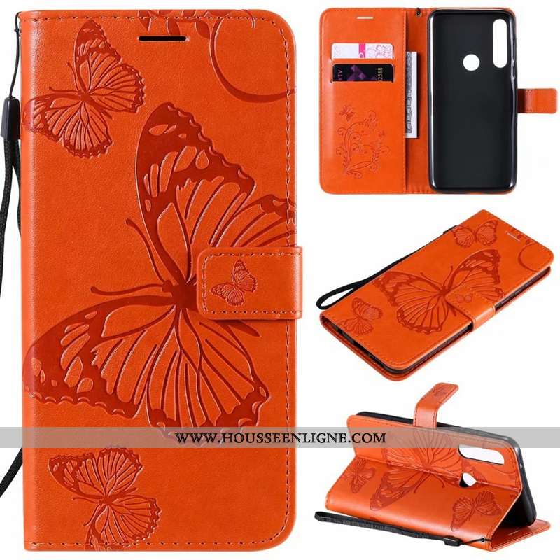 Housse Moto G8 Power Lite Protection Cuir Téléphone Portable Étui Coque Incassable Vert Verte