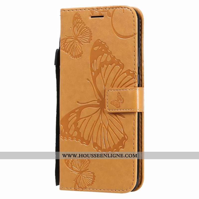Housse Moto G8 Power Lite Protection Cuir Téléphone Portable Étui Coque Incassable Vert Verte