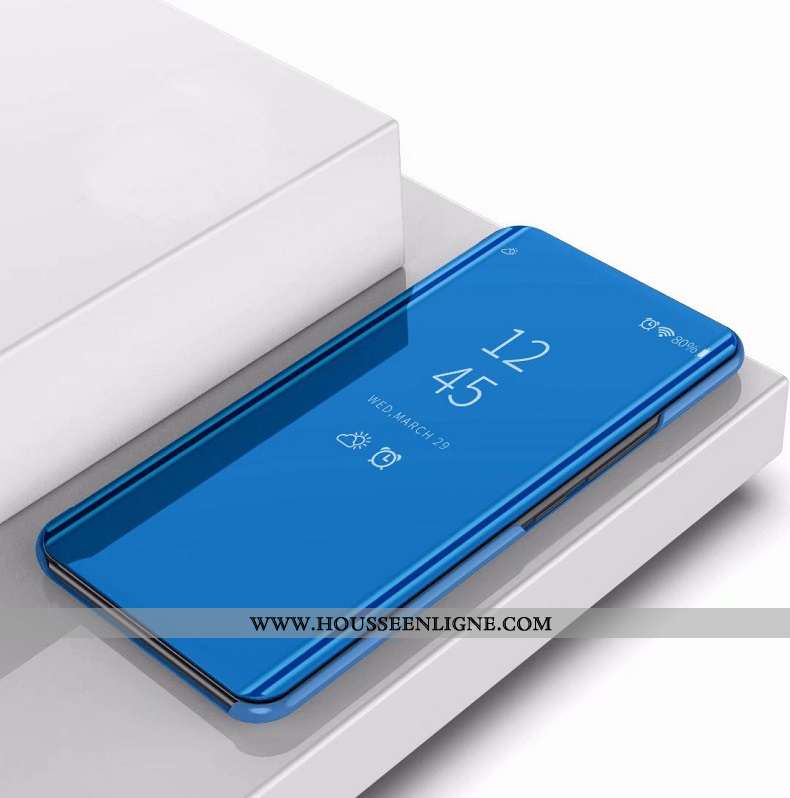 Housse Moto G8 Power Protection Rose Miroir Placage Téléphone Portable Support