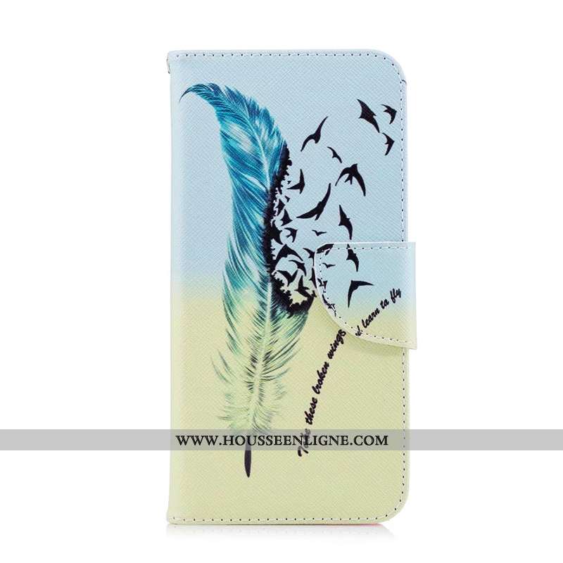 Housse Nokia 2.1 Fluide Doux Silicone Bleu Téléphone Portable Cuir Coque Tout Compris