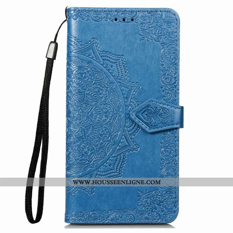 Housse Nokia 2.1 Gaufrage Cuir Incassable Coque Carte Protection Téléphone Portable Verte