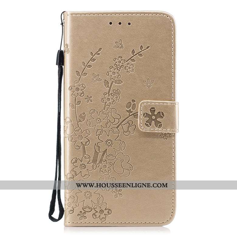 Housse Nokia 2.1 Protection Cuir Rose Clamshell Téléphone Portable Coque Net Rouge