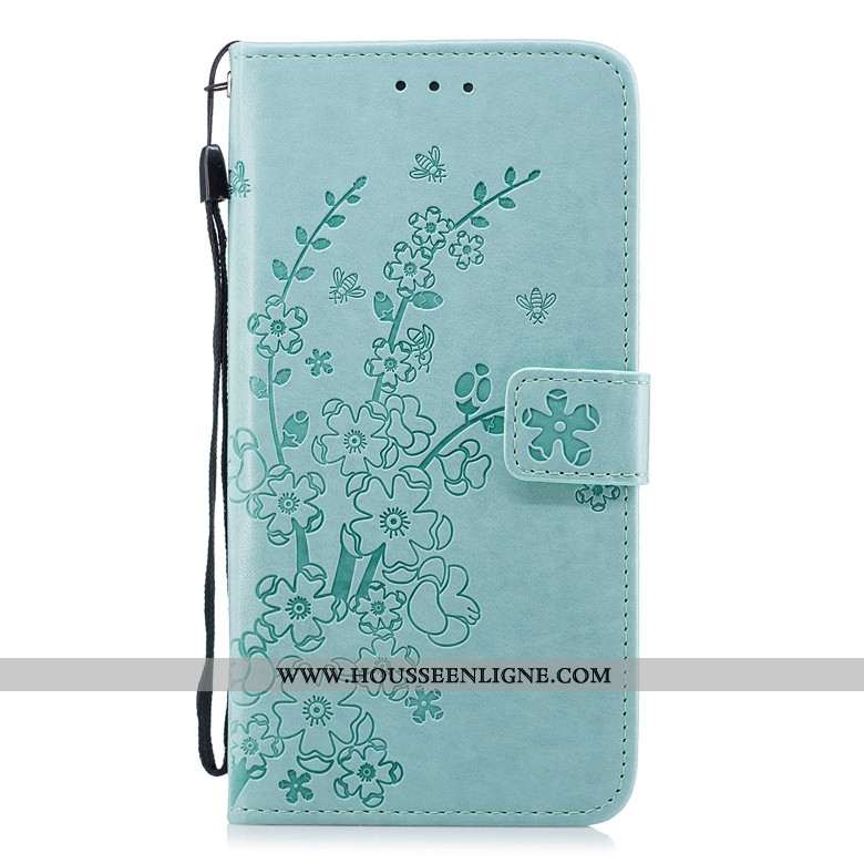 Housse Nokia 2.1 Protection Cuir Rose Clamshell Téléphone Portable Coque Net Rouge