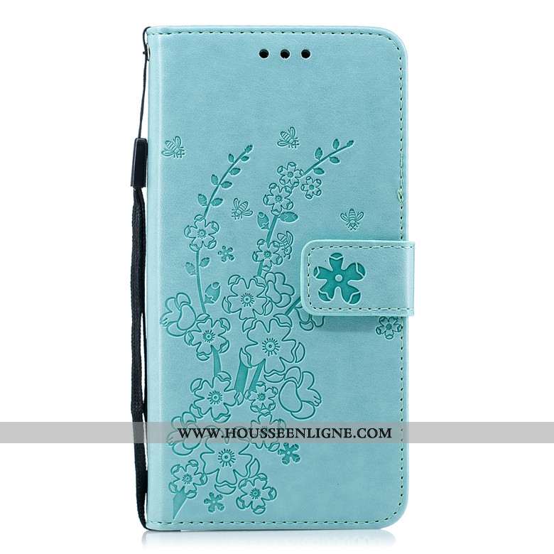 Housse Nokia 2.1 Protection Cuir Rose Clamshell Téléphone Portable Coque Net Rouge