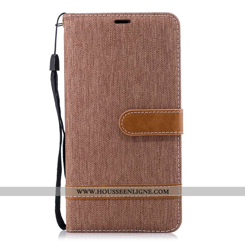 Housse Nokia 2.1 Tendance Protection En Denim Marron Téléphone Portable Coque Nouveau