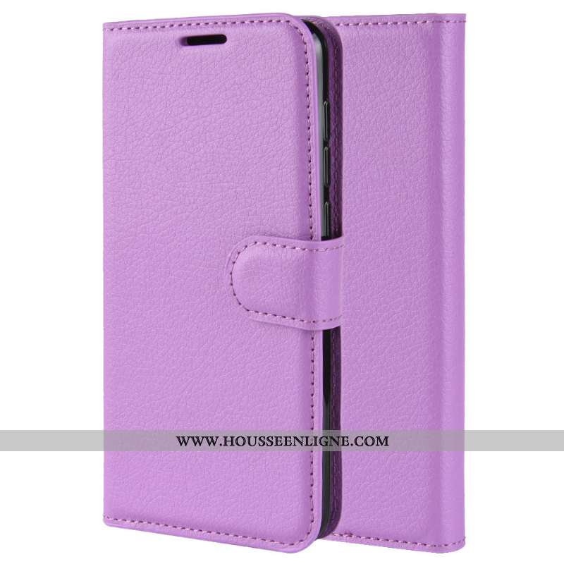 Housse Nokia 2.2 Cuir Protection Étui Violet Téléphone Portable Coque Incassable