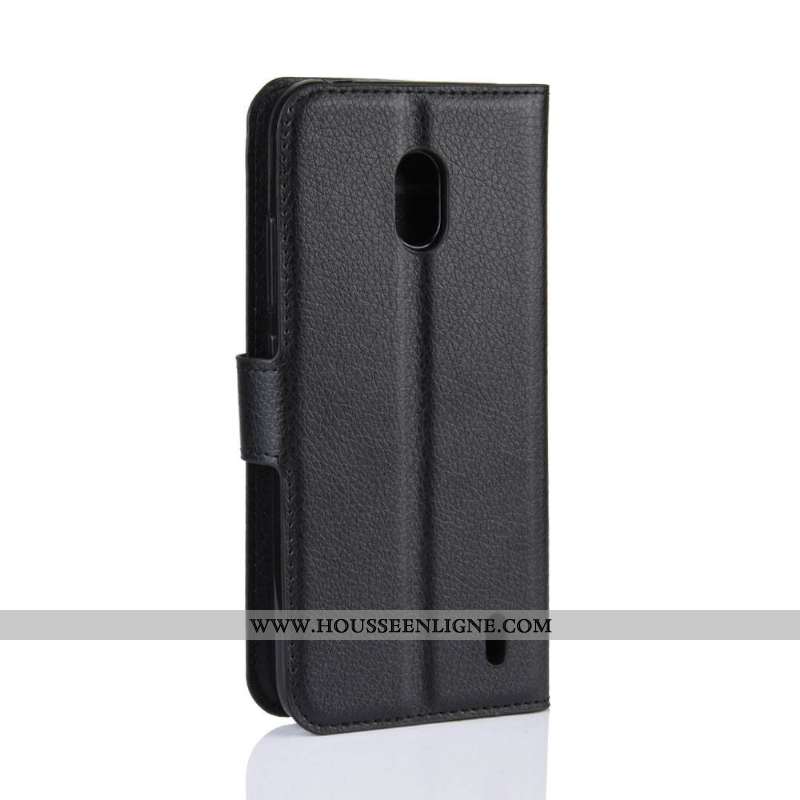 Housse Nokia 2.2 Cuir Protection Étui Violet Téléphone Portable Coque Incassable