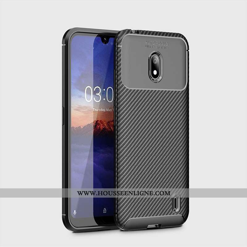 Housse Nokia 2.2 Fluide Doux Protection Délavé En Daim Modèle Fleurie Étui Coque Téléphone Portable 