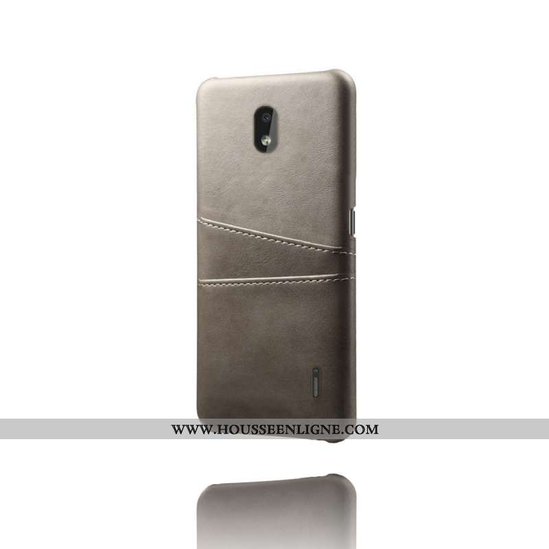 Housse Nokia 2.2 Tendance Cuir Qualité Carte Rose Téléphone Portable Coque