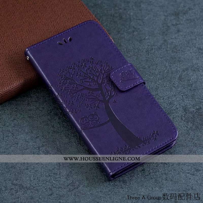 Housse Nokia 2.3 Silicone Protection Chat Téléphone Portable Tout Compris Étui Violet