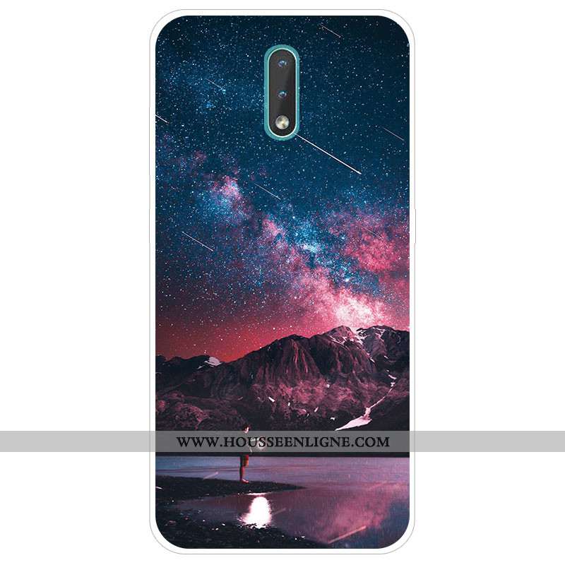 Housse Nokia 2.3 Silicone Protection Téléphone Portable Tendance Étui Gris Coque
