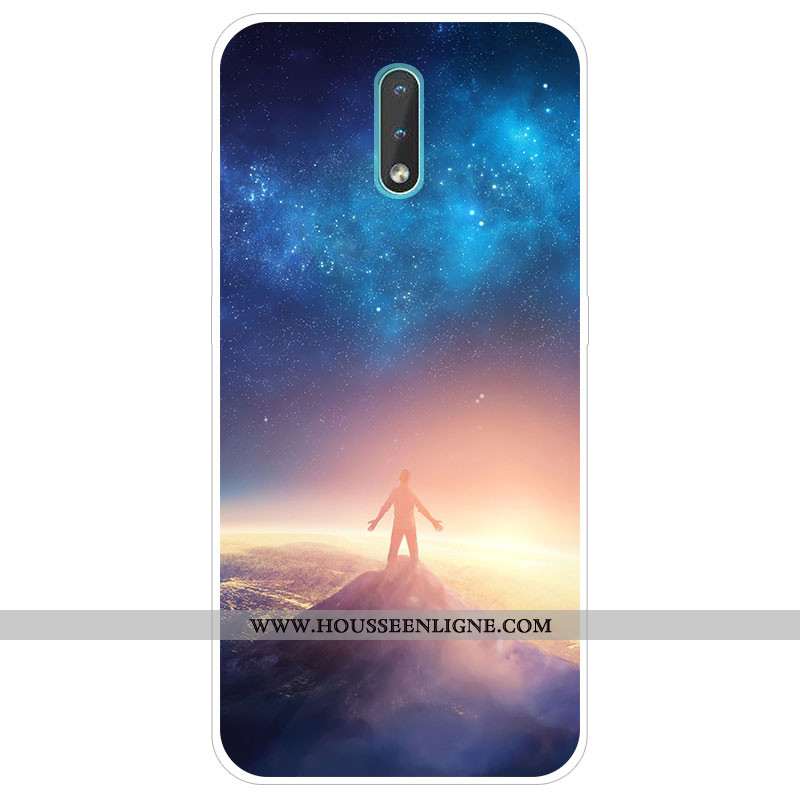 Housse Nokia 2.3 Silicone Protection Téléphone Portable Tendance Étui Gris Coque