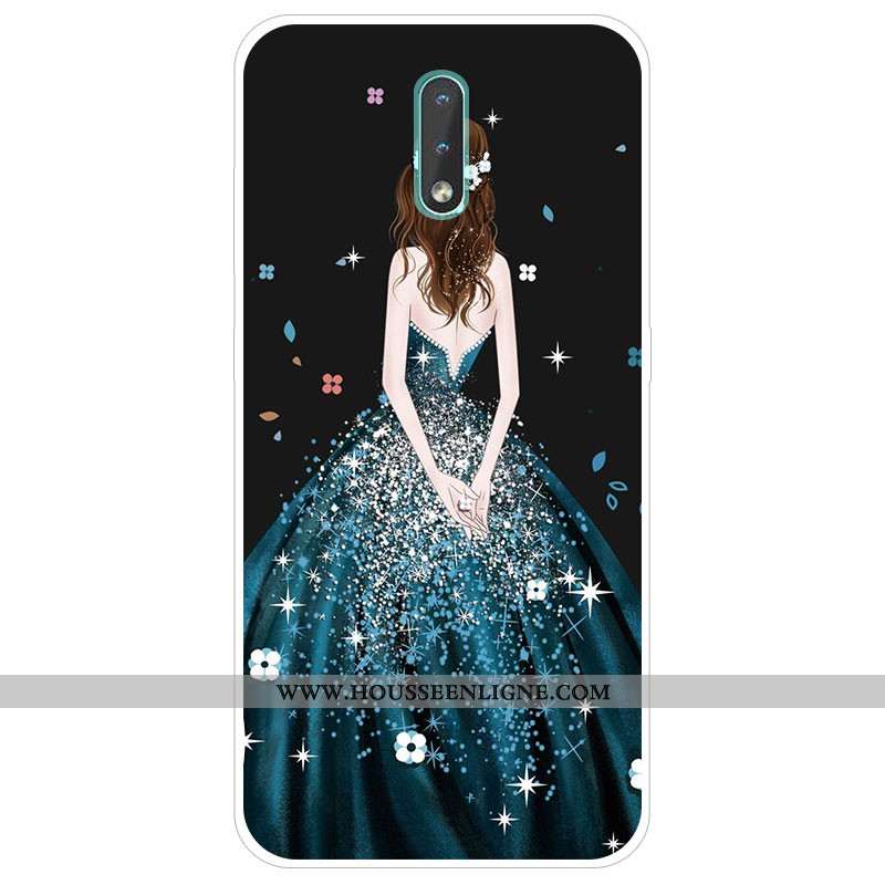 Housse Nokia 2.3 Silicone Protection Téléphone Portable Tendance Étui Gris Coque