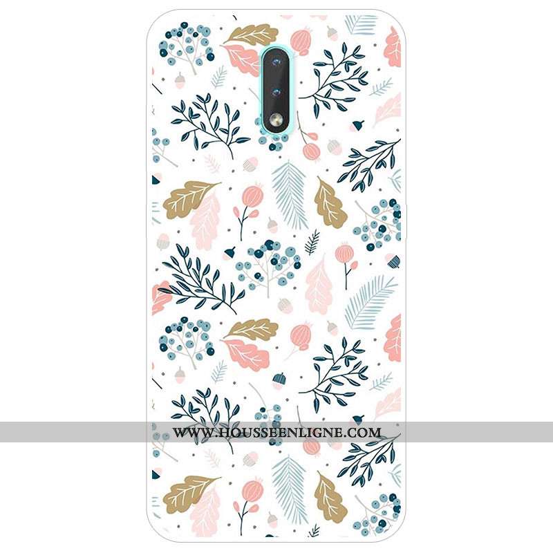 Housse Nokia 2.3 Silicone Protection Téléphone Portable Tendance Étui Gris Coque