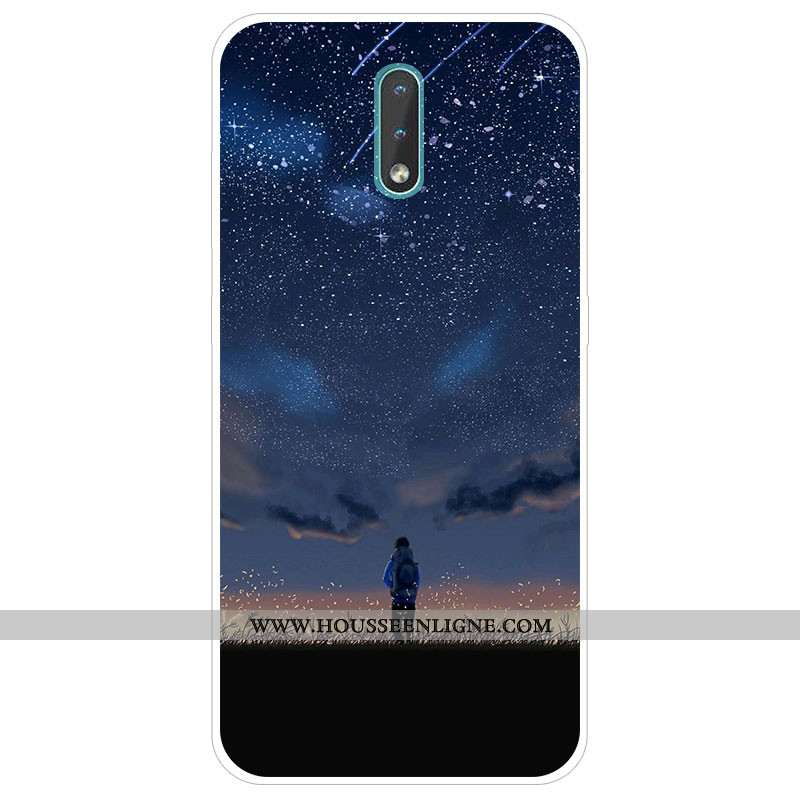 Housse Nokia 2.3 Silicone Protection Téléphone Portable Tendance Étui Gris Coque