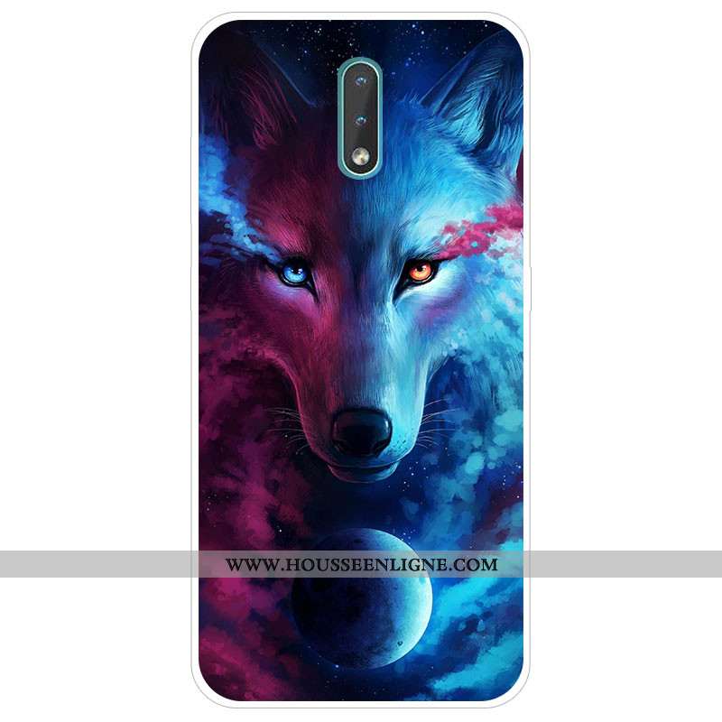 Housse Nokia 2.3 Silicone Protection Téléphone Portable Tendance Étui Gris Coque