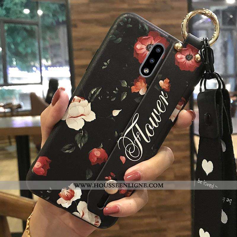 Housse Nokia 2.3 Tendance Fluide Doux Téléphone Portable Coque Petit Ornements Suspendus Support Ros