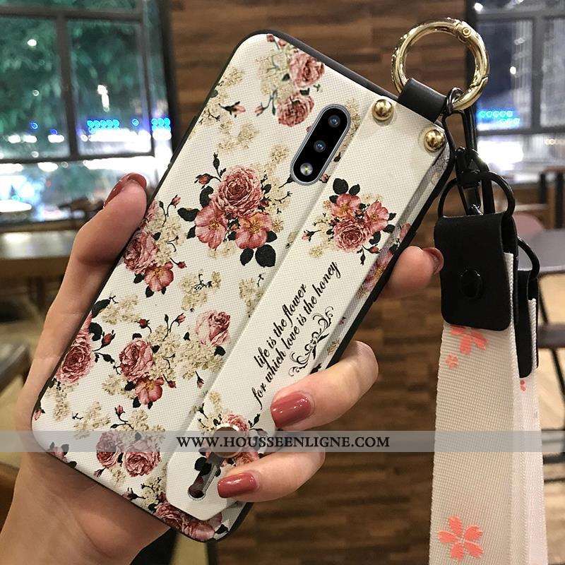 Housse Nokia 2.3 Tendance Fluide Doux Téléphone Portable Coque Petit Ornements Suspendus Support Ros