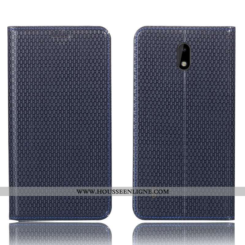 Housse Nokia 3.1 Modèle Fleurie Protection Étui Téléphone Portable Coque Incassable Marron