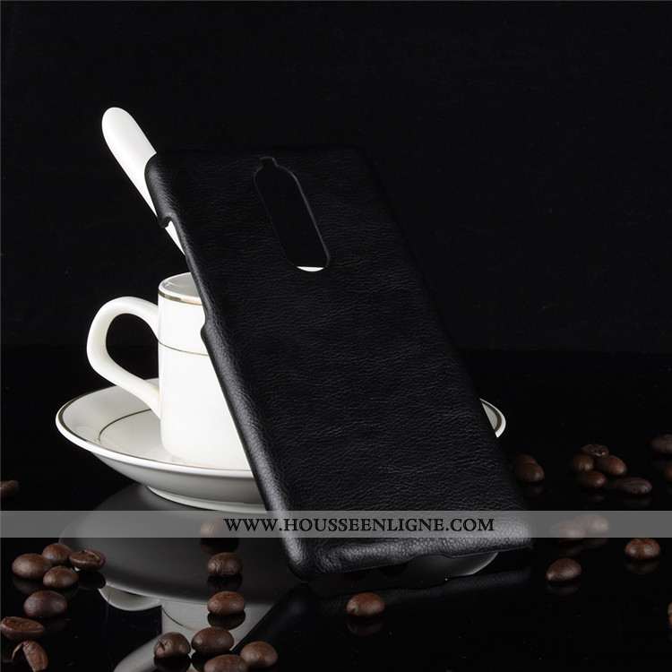 Housse Nokia 5.1 Créatif Cuir Difficile Téléphone Portable Modèle Fleurie Étui Protection Noir
