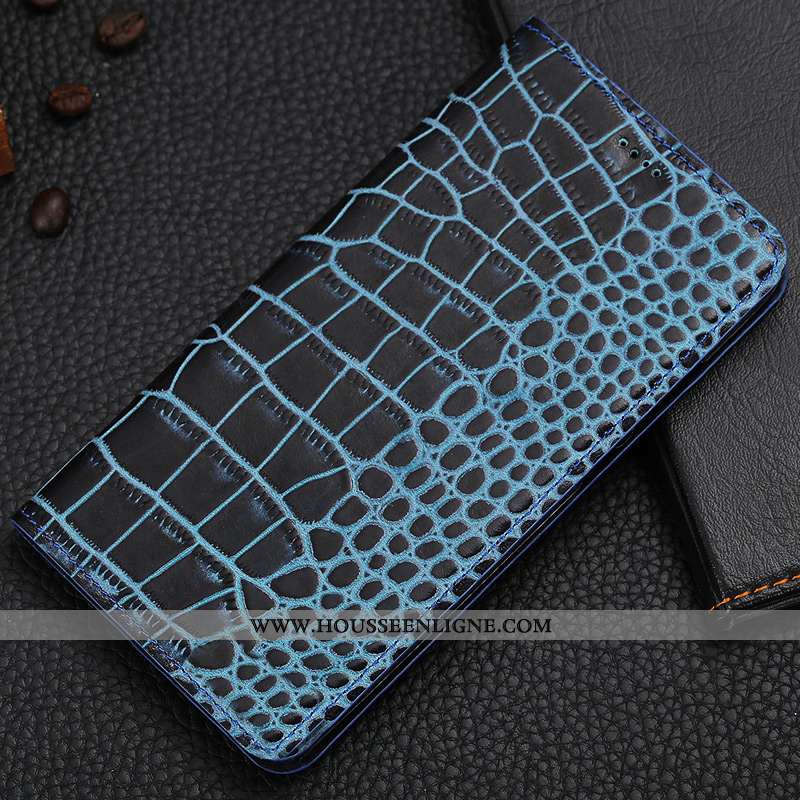 Housse Nokia 5.1 Plus Protection Cuir Véritable Rouge Étui Cuir Nouveau Clamshell