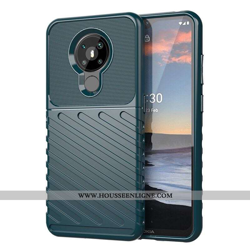 Housse Nokia 5.3 Coque Couvercle Arrière Noir Téléphone Portable Incassable
