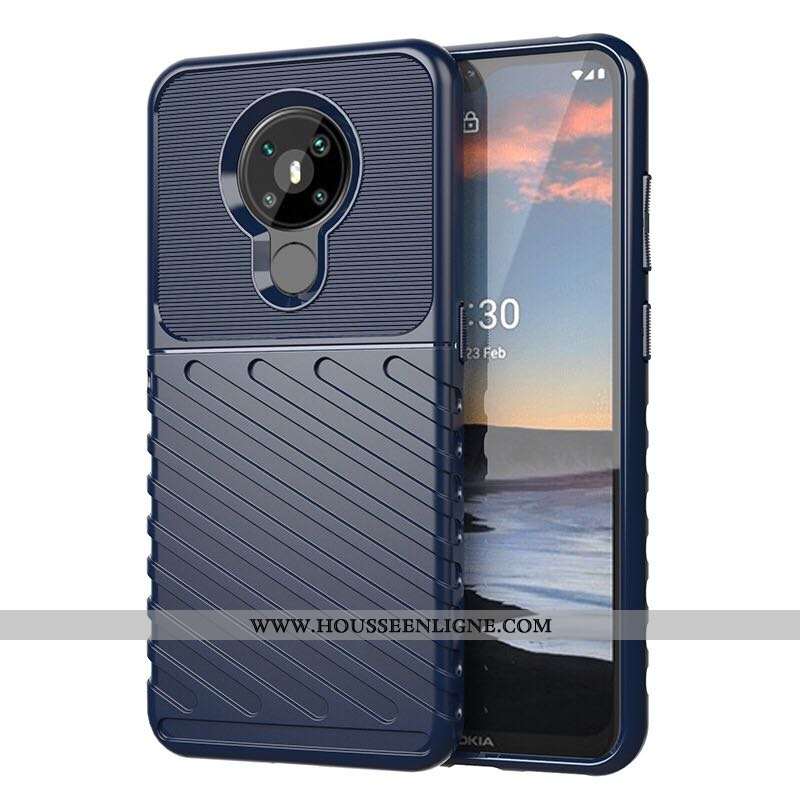 Housse Nokia 5.3 Coque Couvercle Arrière Noir Téléphone Portable Incassable