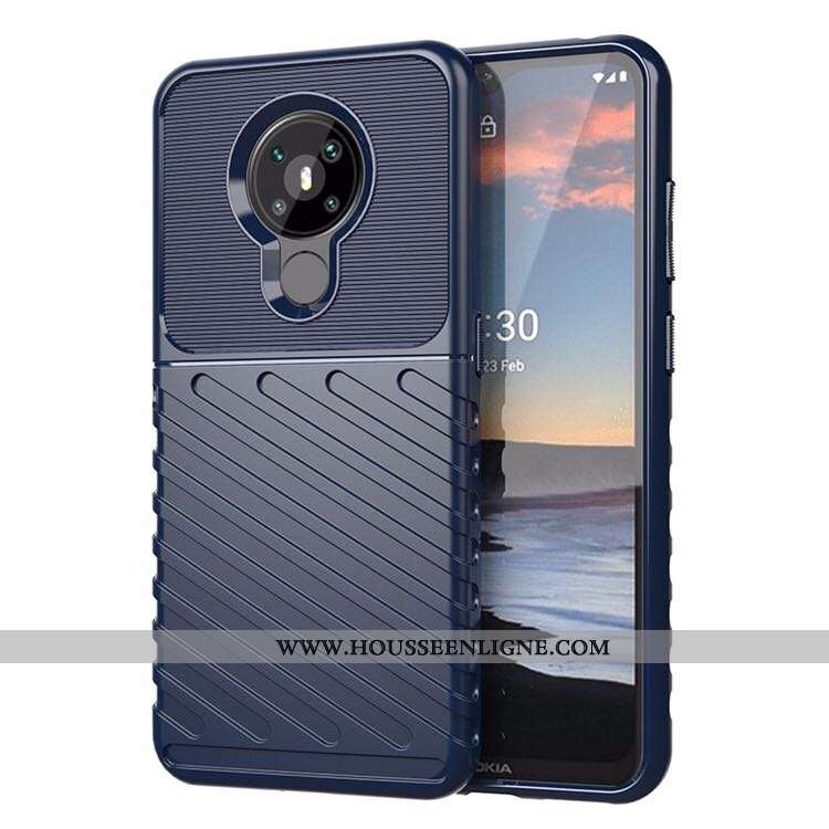 Housse Nokia 5.3 Coque Couvercle Arrière Noir Téléphone Portable Incassable